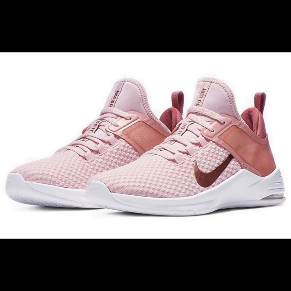 NIKE WOMENS AIR MAX BELLA TR TRAINER 2 'ECHO PINK BRONZE' ECHO PINK/METALLIC
